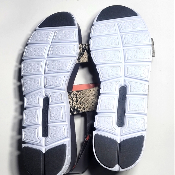 Cole Haan Zero Grand Sandals Size 9.5B Reptile Snake Pattern - Picture 6 of 10